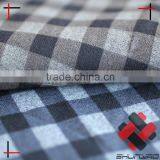 100% Polyester cashmere fabric cheap cationic herringbone fabric brushed with printed CHECK