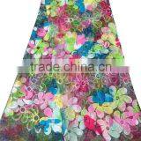 CL6773(1-4) New Arrival Flower Pattern Organza Lace Dress French Lace Sequins Lace Net Fabric thumbnail-3