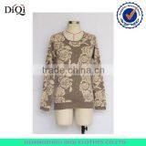 New Design Knitted Print Woolen Women Sweater thumbnail-6