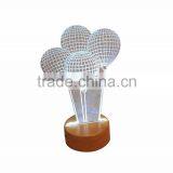 Wholesale Acrylic Products3 D Led Night Light Table Light thumbnail-1