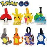 Silicone Pokemon Luggage Tag/soft Pvc Rubber Luggage Tag thumbnail-3