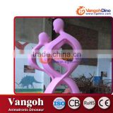 VGD-786 Large outdoor sculptures playground abstract life-size fiberglass statues