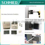 Glass Balustrade Fittings Stainless Steel Glass Fittings Square Glass Clamps thumbnail-2