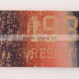 Factory Sale Fashion Metal Leather Label thumbnail-1