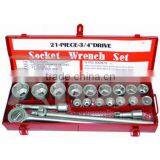 20pcs 3/4DR. Socket Tool Kit Craftsman Tools Socket Set Stanley Tools