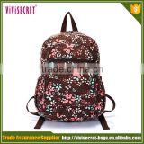 Vivisecret flower backpack nylon tool backpack for computer
