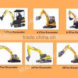 China Cheap CARTER 1.8 Ton Mini Rubber Crawler Excavator , CE / ISO Certificate, CT18-9D thumbnail-5