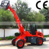 Chinese Small Farm Loader Weidemann Loader TL1500 Telescopic Wheel Loader With 4.2M Lifting Height thumbnail-2
