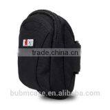 Black Running Sport Armband Recreational Runner Wrist Bag for 4.3" Gym Mobile Phone Arm Holder for Iphone 5s Galaxy S4 HTC ONE thumbnail-3