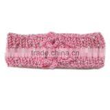 Baby Flower Pearls Crochet Knit Headwraps FCK-102540600-E thumbnail-1
