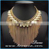 Fashion Flower Pearl Necklace thumbnail-4