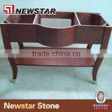 Hotel Wooden Vanity Base New Design Vanity Case