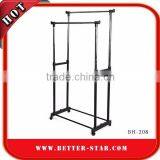 Plastic Folding Clothes Drying Rack, Plastic Clothes Drying Rack, Clothes Rack Trolley thumbnail-1