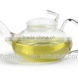 Borosilicate Glass Teapot with undrop lid & glass infuser