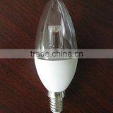 UL FCC CE RoHS 3W 5W Flicker Flame COB E27 E26 E14 E12 Led Candle Light Bulbs thumbnail-3