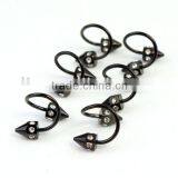 Anodized Titanium Twister Rings Body Piercing Jewelry thumbnail-1