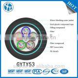 GYTY53 Metallic Strength Member Corrugated Steel Tape Armored Fiber Optic Cable thumbnail-1