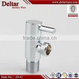 Zinc/brass Angle Valve, Faucet Angle Seat Valve, Chrome Plating Water Valve Core thumbnail-1