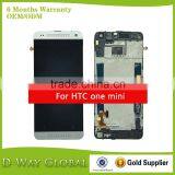 Cell Phone Spare Parts frame for HTC one mini lcd screen replacement