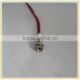 10mm panel mounting hole LED industrial pilot light with wire