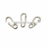 Silver Metal Snap Hook And Eye KeyChain Hook thumbnail-5