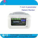 Handheld 7 Inch 6 Parameter Patient Monitor RPM-9000F With Battery by CE ISO Approved thumbnail-1
