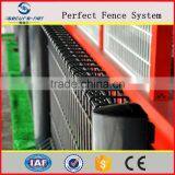 Hot Sale Good Appearence Triangle Bended Rolled Top Mesh Fence Panel