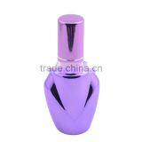 Unique Shaped UV Gel Colored Small Empty Glass Spray Bottle for Perfume With Screw Aluminum Atomizer thumbnail-5