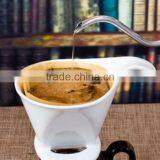 China New Products One Cup Coffee Filter,Ceramic Coffee Dripper Con thumbnail-5