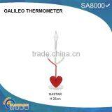 Colorful Glass Thermometer Love Thermometer thumbnail-1