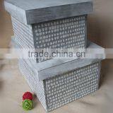 2016 Hotsale High Quality Rectangle Wooden Packing Box thumbnail-5