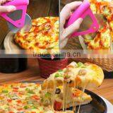 CY134 Stainless Steel Pizza Cutter With Handle Pizza Knife thumbnail-1
