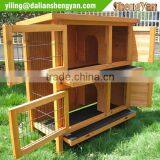 Chinese Cedar Custom Rabbit Hutch thumbnail-2