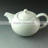 Eco-friendly Stocklot Cheap White Porcelain Big Capacity Teapot thumbnail-1