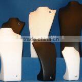Custom Matt White Resin Jewelry Neck Display Stand Display Sets thumbnail-3