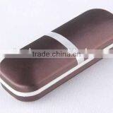 Plastic Glasses Box With Metal Strip and Magnet PU Glasses Case thumbnail-2