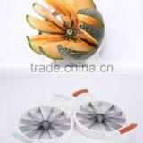2015 Newest Fruit & Vegetable Tools 12 Slices Stainless Steel Watermelon Slicer Melon Slicers thumbnail-3