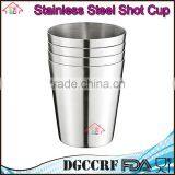 NBRSC 4 Pcs Mini Stainless Steel Cup Mug Drinking Wine Beer Tea Coffee Tumbler Camping Travel thumbnail-1