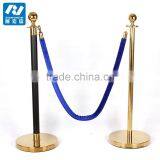 Elegant Barrier Stanchion With Velours Rope thumbnail-4