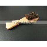 Wild Boar Bristle Brush, Beech Brush With Handle, Male Special Beard Brush, Can Engrave Logo thumbnail-1