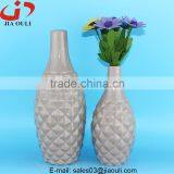 2016 Home Decor Pineapple Surface Grey Ceramic Tall Vase thumbnail-4