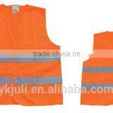 High Visiblity Black Safety Vest, Police Reflective Vest thumbnail-1