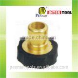 1/2" 3/4" 5/8" Brass Tap Adaptor With Tpr Coated
