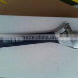 150mmHigh Quality Black Finish PVC Handle Adjustable Wrench/spanner thumbnail-1