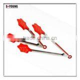 35004 Nylon Kitchen Tongs BBQ Cooking Food Salad Tongs thumbnail-4