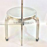 High Quality Low Price Stainless Steel Metal Dining Chair thumbnail-2