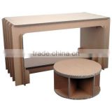 Handcrafted and Unique school furniture hacomo Corrugated cardboard furniture at reasonable prices