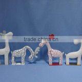 Iron HandMade Artifical Dollarma Craft Cheapest Reliable Golden Supplier Deer Christmas HXM5B601-6 thumbnail-5