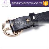 High Quality Ladies Luxury Genuine Split Cow Leather Belts Wholesale Custom Logo Women Alloy Pin Buckle Belt thumbnail-5