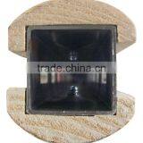 Shop Round Wooden Outrigger Wall Mounted Wooden Display System thumbnail-4